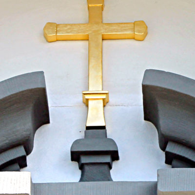 Ölvergoldung / Kirche Bildstein